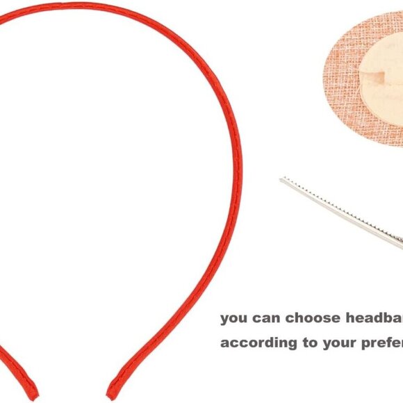 Vintage Pillbox Hat Nylon Mesh Feather Floral Fascinator for Women Party Dress - Picture 7 of 7